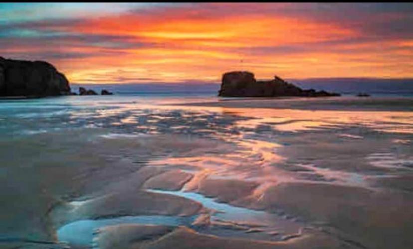 Romantic Hideaway, Seconds Away From Perran Beach ペランポース エクステリア 写真